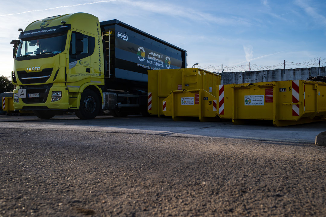 Containerauswahl von REMA Wertstoffrecycling Bernburg (Saale)